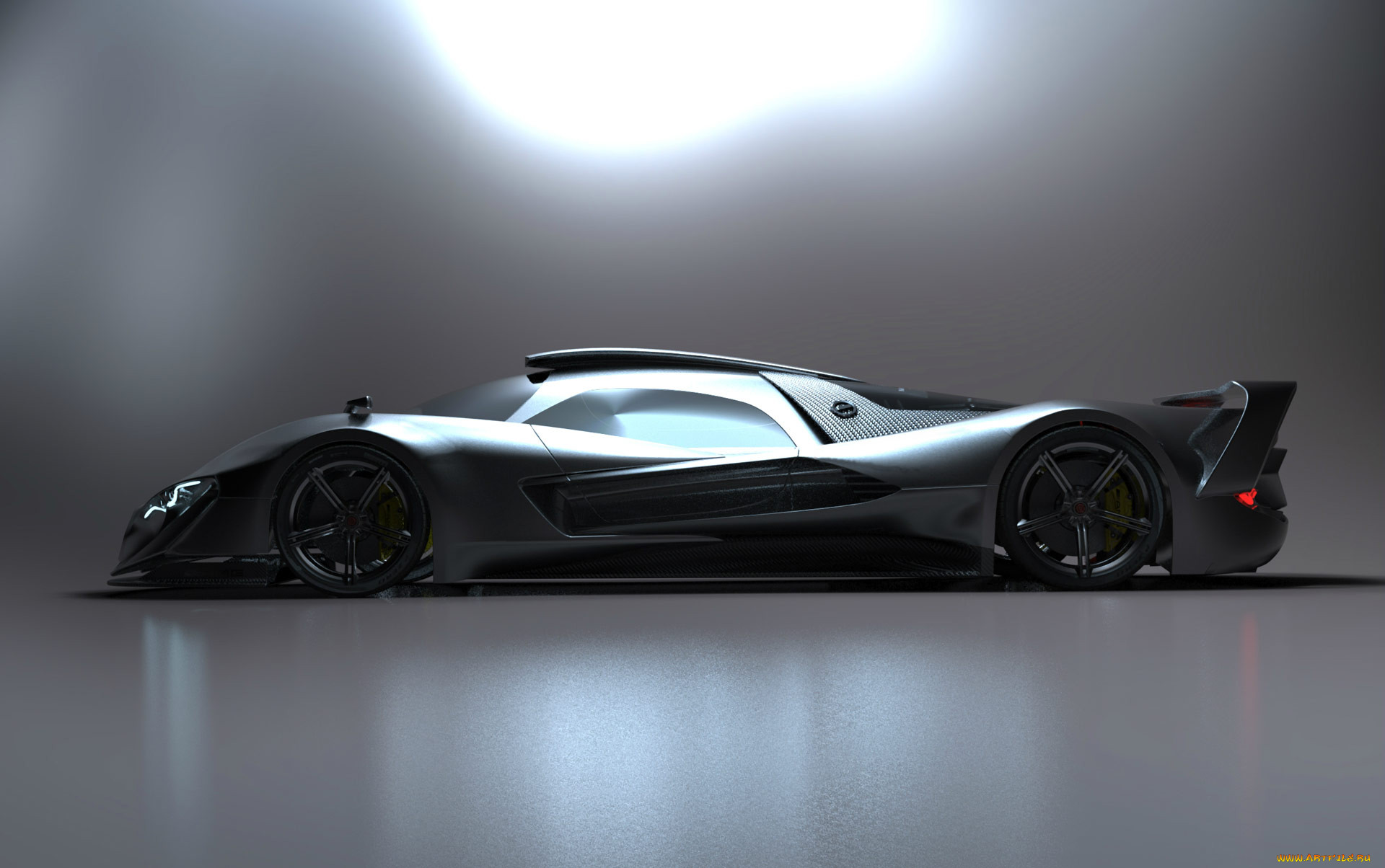 mercedes-benz sl gtr concept, , 3, gtr, mercedes-benz, sl, concept